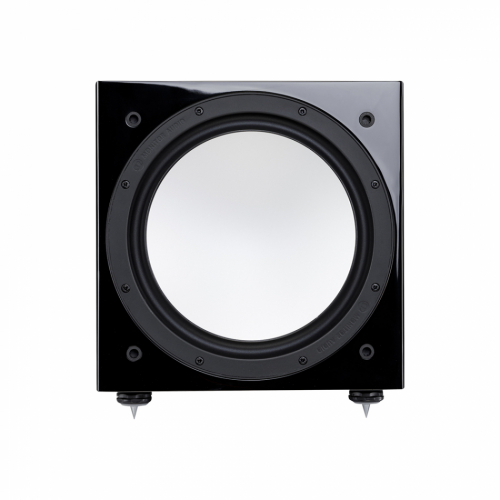 Monitor Audio Silver W-12, aktiv subwoofer pianosvart i gruppen Hgtalare / Subwoofers hos Ljudfokus.se (289SILVERW126GGB)