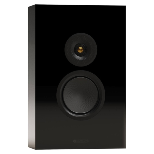 Monitor Audio Silver On-Wall 8G vägghögtalare, svart i gruppen  hos Ljudfokus (289SOW8GB)