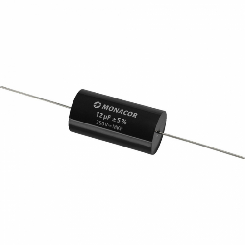 Monacor MKPA-120 Filmkondensator Polypropylen 12 uF, 250V i gruppen Byggsats / Delningsfilter hos Ljudfokus.se (290MKPA120)