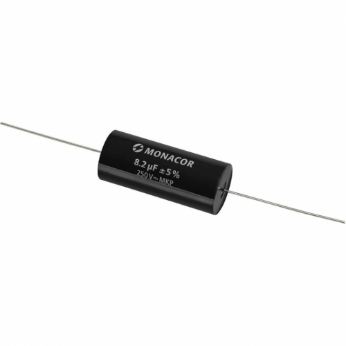 Monacor MKPA-82 Filmkondensator Polypropylen 8.2 uF, 250V i gruppen Byggsats / Delningsfilter hos Ljudfokus.se (290MKPA82)