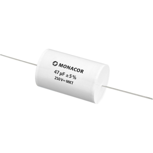 Monacor MKTA-470 Kondensator, metallbelagd polyesterfilm 47 uF, 250V i gruppen Byggsats / Delningsfilter hos Ljudfokus (290MKTA470)