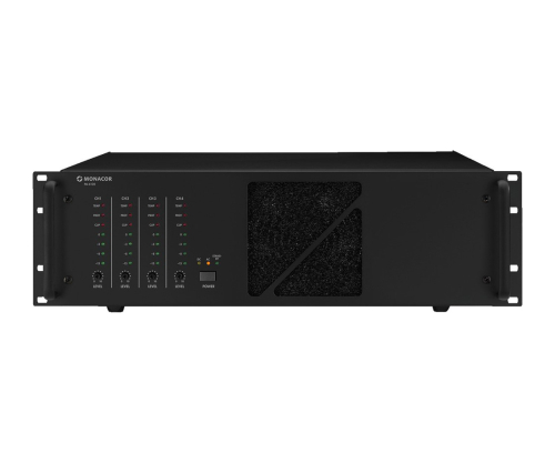 Monacor PA-4120 kommersiellt slutsteg för 70/100V i gruppen Installationsljud / Installationsförstärkare hos Ljudfokus.se (290PA4120)