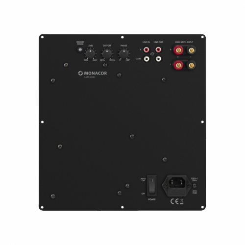 Monacor SAM-500D inbyggnadsfrstrkare fr subwoofer i gruppen Byggsats / Subwoofersteg hos Ljudfokus.se (290SAM500D)