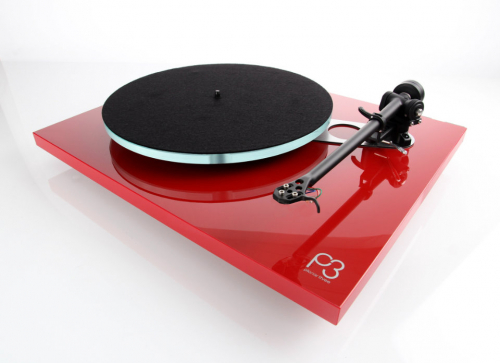 Rega Planar 3 vinylspelare utan pickup, pianord i gruppen Mediaspelare / Vinylspelare hos Ljudfokus.se (291PLANAR3R)