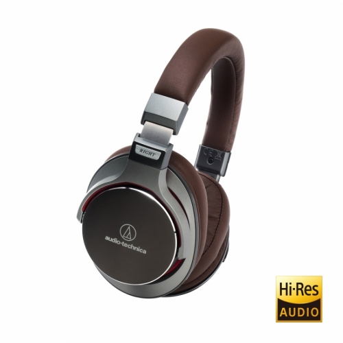 Audio Technica ATH-MSR7 Over-Ear hrlur, brun i gruppen Hrlurar hos Ljudfokus.se (292ATHMSR7GM)