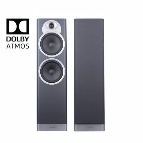 Jamo Studio-7 S7-27FA Blue Fjord Black golvhgtalare med Dolby Atmos, par i gruppen Hgtalare / Golvhgtalare hos Ljudfokus.se (295S727FAB)