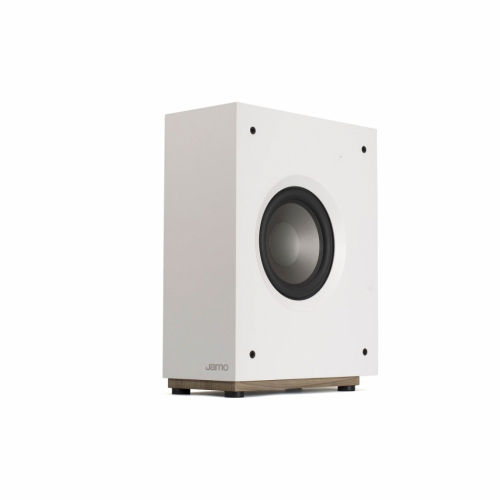Jamo S-808 SUB, aktiv subwoofer vit i gruppen Hgtalare / Subwoofers hos Ljudfokus.se (295S808WH)