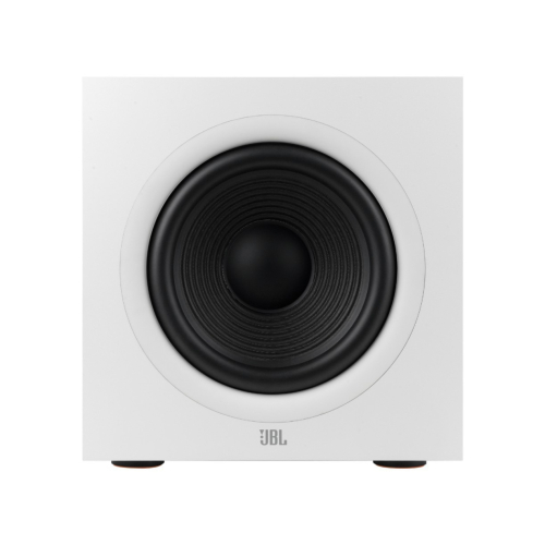 JBL Stage 200P aktiv subwoofer, latte i gruppen Högtalare / Subwoofers hos Ljudfokus.se (297STAGE200PWH)