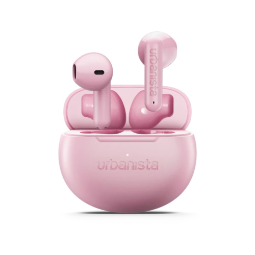 Urbanista Austin 2 trådlösa hörlurar med Bluetooth & IPX4-klassade, Blossom Pink i gruppen Hörlurar / Trådlösa hörlurar hos Ljudfokus.se (299AUSTIN2P)