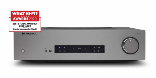Cambridge Audio CXA61 stereoförstärkare med Bluetooth & DAC i gruppen Förstärkare / Stereoförstärkare hos Ljudfokus.se (302C11125K)