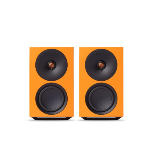 Cambridge Audio L/R M aktiva stereohögtalare med nätverk & HDMI eARC, orange par i gruppen Högtalare / Aktiva stereohögtalare hos Ljudfokus.se (302C11444)