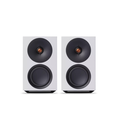 Cambridge Audio L/R M aktiva stereohögtalare med nätverk & HDMI eARC, vitt par i gruppen Högtalare / Aktiva stereohögtalare hos Ljudfokus.se (302C11446)