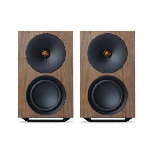 Cambridge Audio L/R X aktiva stereohögtalare med nätverk & HDMI eARC, valnöt par i gruppen Högtalare / Aktiva stereohögtalare hos Ljudfokus.se (302C11476)