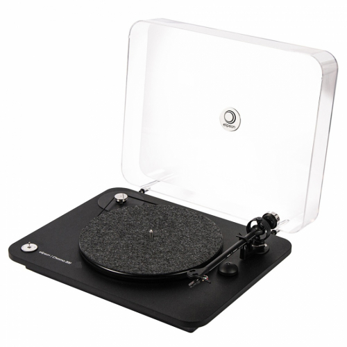 Elipson Chroma 200 vinylspelare med Ortofon OM10-pickup, svart i gruppen Vinyl / Vinylspelare hos Ljudfokus.se (303C200BK)