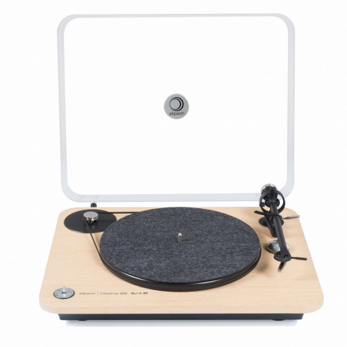 Elipson Chroma 400 vinylspelare med RIAA-steg & Bluetooth, ek i gruppen Vinyl / Vinylspelare hos Ljudfokus.se (303C400RIAABTOAK)