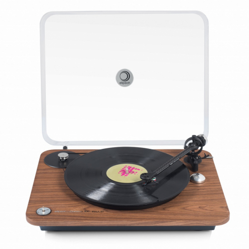 Elipson Chroma 400 vinylspelare med RIAA-steg & Bluetooth, valnt i gruppen Vinyl / Vinylspelare hos Ljudfokus.se (303C400RIAABTWA)