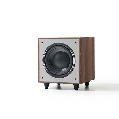 Elipson Horus 8S Walnut/Dark Grey, aktiv subwoofer i gruppen Högtalare / Subwoofers hos Ljudfokus.se (303ELIHOR8SWNDG)