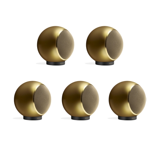 Elipson Planet M klothögtalare 5.0 set guld i gruppen Paket / Högtalare för film hos Ljudfokus.se (303ELIPLAM5GD)