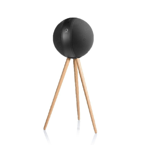 Elipson Planet W35 Tripod golvstativ valnöt, styck i gruppen Möbler & Fästen / Högtalarstativ hos Ljudfokus.se (303ELIW35TRIWN)