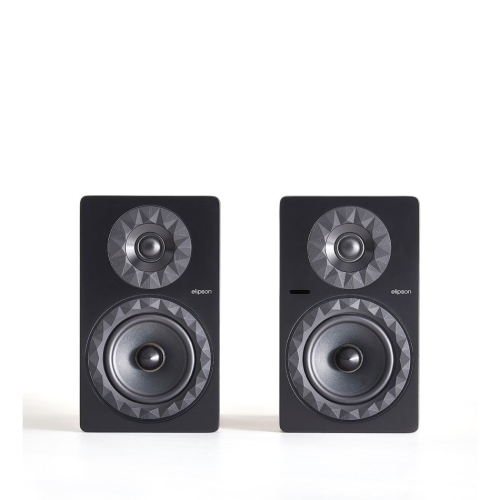 Elipson Prestige Facet II 6B Active, mattsvart par i gruppen Högtalare / Aktiva stereohögtalare hos Ljudfokus.se (303PF26BBTMBK)