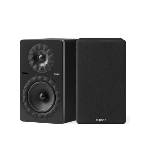 Elipson Prestige Facet II 6B Active streaminghögtalare med HDMI, mattsvart par i gruppen Högtalare / Aktiva stereohögtalare hos Ljudfokus.se (303PF26BBTMBK)