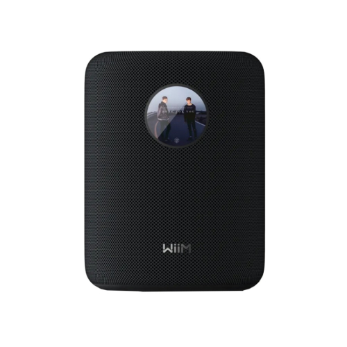 WiiM Sound streaminghögtalare med Touchdisplay, svart i gruppen Multiroom / Trådlösa högtalare hos Ljudfokus.se (312WIIMSOUNDB)