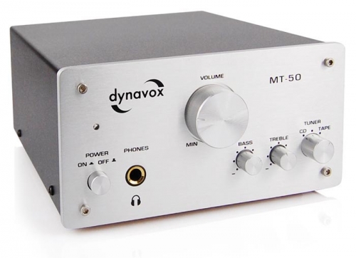 Dynavox MT-50 frstrkare, silver i gruppen Kampanj / Fyndhrnan hos Ljudfokus.se (320206034)