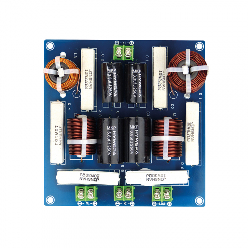 Dynavox 3W300 3-vgs delningsfilter 1 kHz / 2.2 kHz i gruppen Byggsats / Delningsfilter hos Ljudfokus.se (320207281)