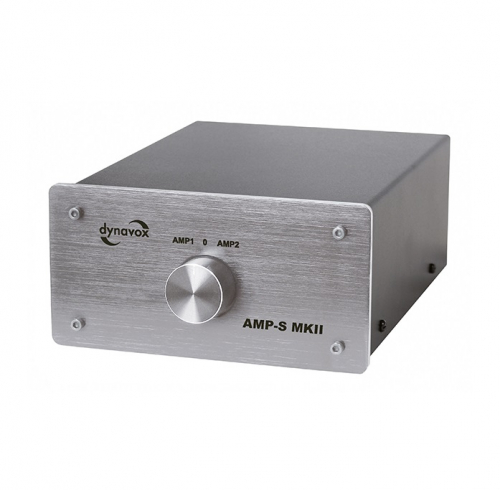 Dynavox AMP-S MKII hgnivomkopplare fr frstrkare eller hgtalare, silver i gruppen Installationsljud / Installationstillbehr hos Ljudfokus.se (320207733)