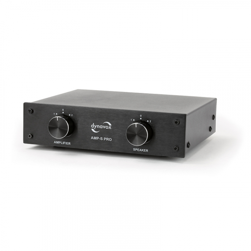Dynavox AMP-S PRO hgnivomkopplare fr frstrkare och hgtalare, svart i gruppen Installationsljud / Installationstillbehr hos Ljudfokus.se (320207765)