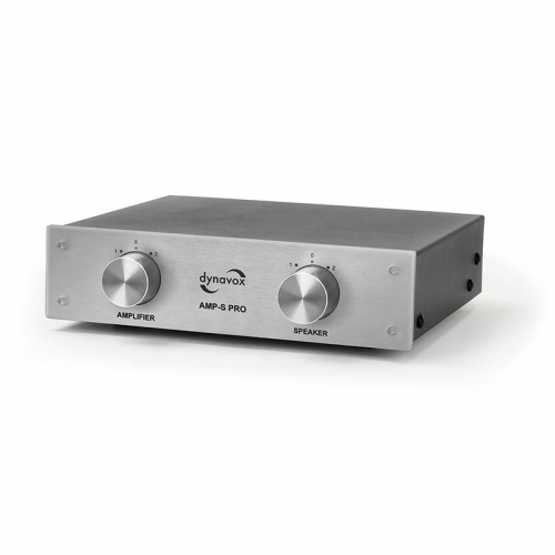 Dynavox AMP-S PRO hgnivomkopplare fr frstrkare och hgtalare, silver i gruppen Installationsljud / Installationstillbehr hos Ljudfokus.se (320207766)