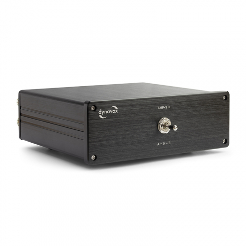 Dynavox AMP-S III hgnivomkopplare fr frstrkare eller hgtalare, svart i gruppen Installationsljud / Installationstillbehr hos Ljudfokus.se (320208090)