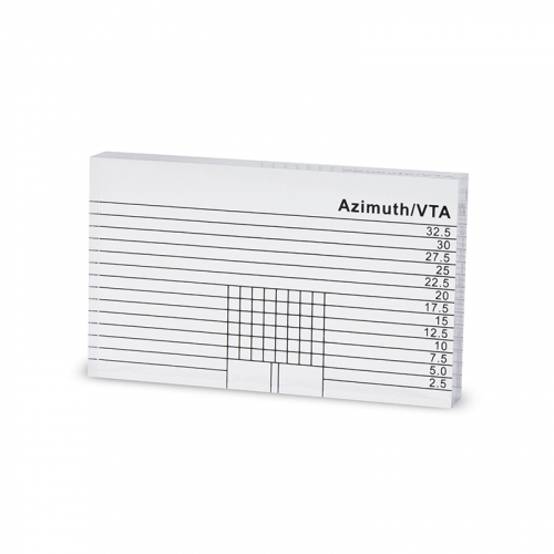 Dynavox AZV-1 linjal fr instllning av Azimut i gruppen Vinyl / Vinylspelartillbehr hos Ljudfokus.se (320208097)
