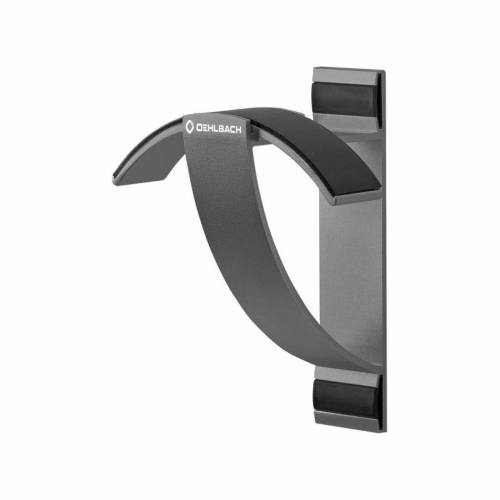Oehlbach Alu Style W1 hörlursställ för vägg, antracit i gruppen Hörlurar / Hörlurstillbehör hos Ljudfokus.se (32035410)
