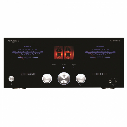 Advance Acoustic A12 Classic, stereofrstrkare med HDMI ARC & RIAA-steg i gruppen Frstrkare / Stereofrstrkare hos Ljudfokus.se (320A12)