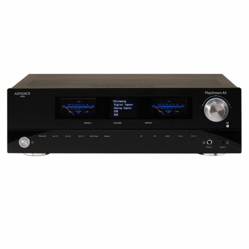 Advance Acoustic Playstream A5 inkl. X-FTB01, stereofrstrkare med ntverk i gruppen Multiroom / Streamingfrstrkare hos Ljudfokus.se (320A5)