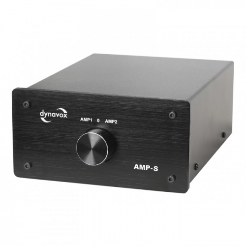 Dynavox AMP-S omkopplare fr frstrkare eller hgtalare, svart i gruppen Tillbehr / Elektroniktillbehr hos Ljudfokus.se (320AMPSB)