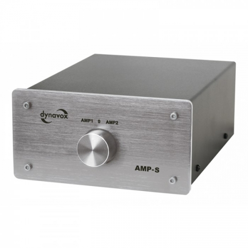 Dynavox AMP-S omkopplare fr frstrkare eller hgtalare, silver i gruppen Tillbehr / Elektroniktillbehr hos Ljudfokus.se (320AMPSS)