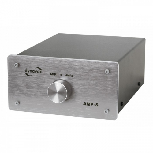 Dynavox AMP-S omkopplare fr frstrkare eller hgtalare, silver i gruppen vrigt / Elektroniktillbehr hos Ljudfokus.se (320AMPSS)