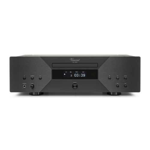 Vincent CD-600 CD-spelare med DAC & XLR, svart i gruppen Mediaspelare / CD-spelare hos Ljudfokus (320CD600B)