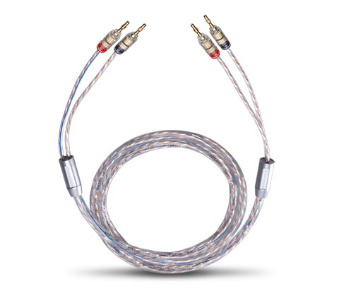 Oehlbach Twinmix Two LS-Kabel, hgtalarkabel med bananpluggar 2x3 meter i gruppen Kablar / Hgtalarkablar hos Ljudfokus.se (320D1C10737)