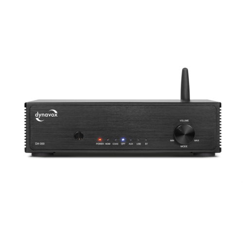 Dynavox DA-300 kompakt förstärkare med HDMI ARC & Bluetooth, svart i gruppen Förstärkare / Stereoförstärkare hos Ljudfokus.se (320DA300B)