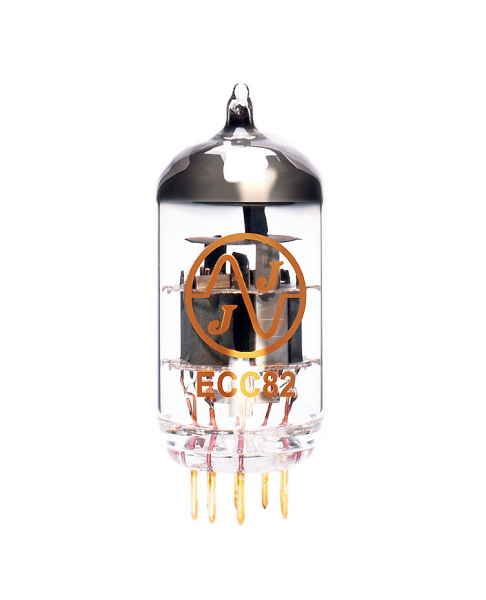 JJ Electronics ECC82 Goldplated linjerr, styck i gruppen vrigt / Elektroniktillbehr hos Ljudfokus.se (320JJECC82GOLD)