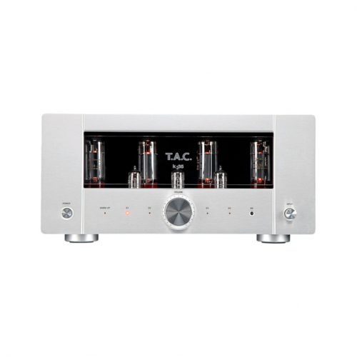T.A.C. K-35 rörförstärkare med EL34 & Auto-Bias, silver i gruppen Förstärkare / Stereoförstärkare hos Ljudfokus.se (320K35S)