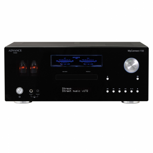 Advance Acoustic MyConnect 150 stereofrstrkare med CD-spelare, radio & ntverk i gruppen Multiroom / Streamingfrstrkare hos Ljudfokus.se (320MC150B)