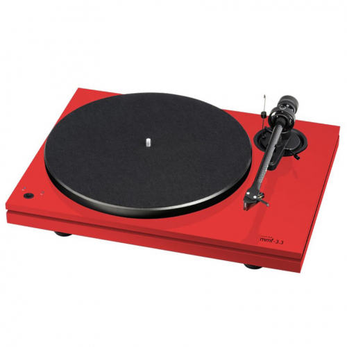 Music Hall MMF 3.3 vinylspelare med Ortofon 2M Red, pianord i gruppen Vinyl / Vinylspelare hos Ljudfokus.se (320MMF33LE)