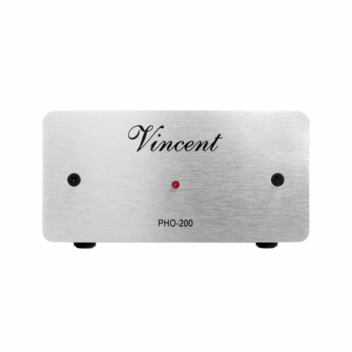 Vincent PHO-200 RIAA-steg fr vinylspelare, silver i gruppen Vinyl / RIAA-steg hos Ljudfokus.se (320PHO200S)