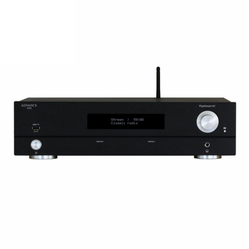 Advance Acoustic Playstream A1 stereofrstrkare med HDMI, RIAA & ntverk i gruppen Multiroom / Streamingfrstrkare hos Ljudfokus.se (320PSA1)