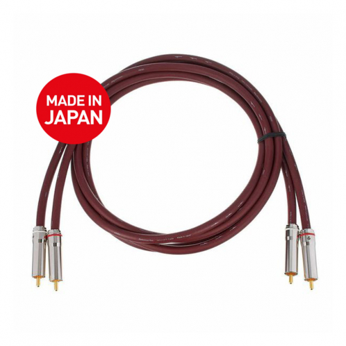 Ortofon Reference Red Interconnect RCA ljudkabel 1 meter i gruppen Kablar / Analoga ljudkablar hos Ljudfokus.se (320REDRCA1M)