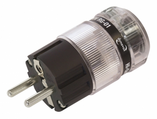 Dynavox RG-01 stickpropp med Rhodium-pltering i gruppen Kablar / Kontakter & Adapterpluggar hos Ljudfokus.se (320RG01RH)